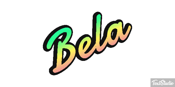 Bela Effet de texte