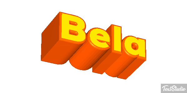 Bela Effet de texte