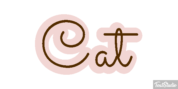 Cat Text effect