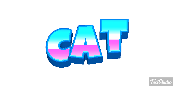 Cat Text effect
