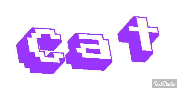 Cat Text effect