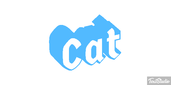 Cat Text effect