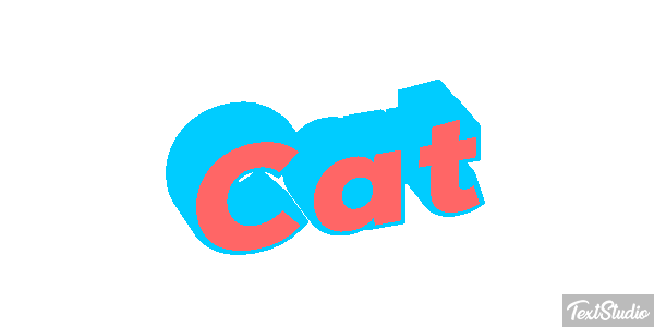 Cat Text effect