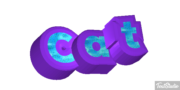Cat Text effect