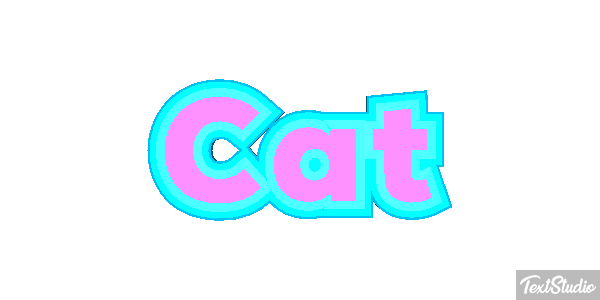 Cat Text effect