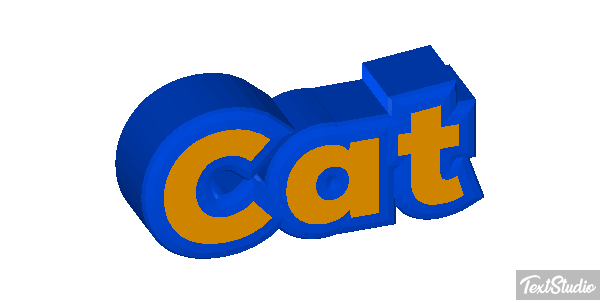 Cat Text effect