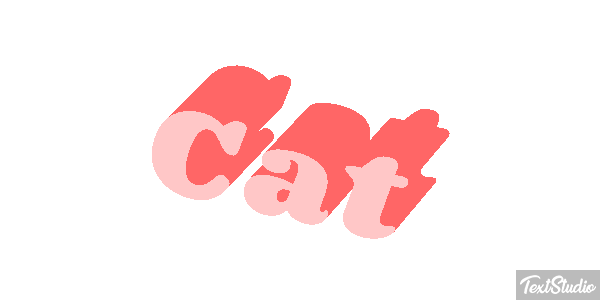 Cat Text effect