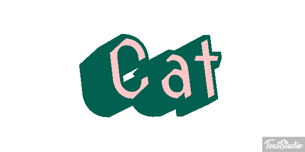Cat Text effect