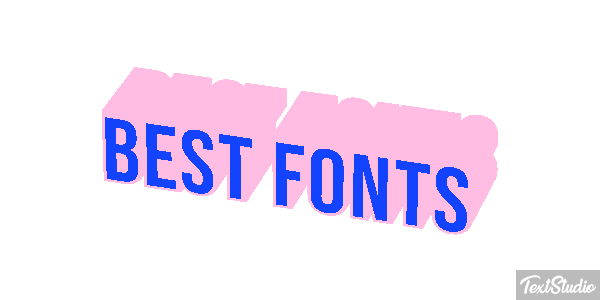 Best Fonts Effet de texte