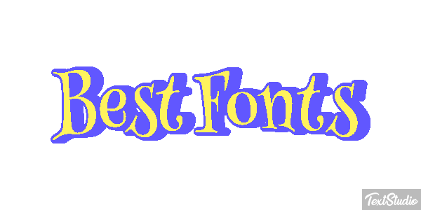 Best Fonts Effet de texte