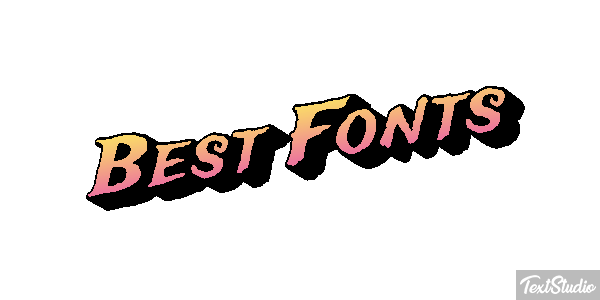 Best Fonts Effet de texte