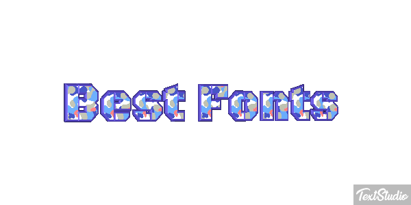 Best Fonts Effet de texte