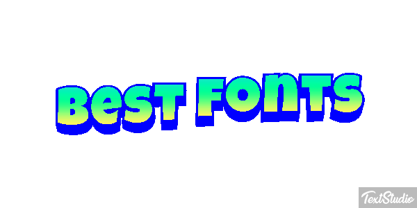 Best Fonts Effet de texte