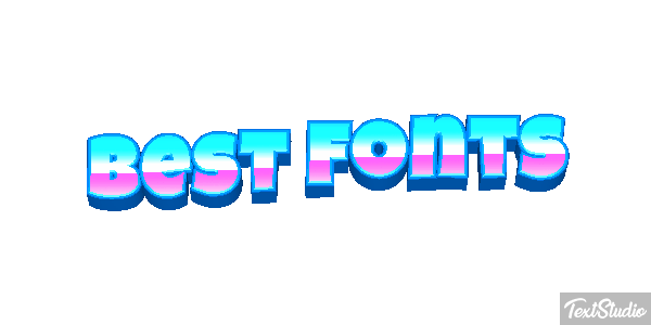 Best Fonts Effet de texte