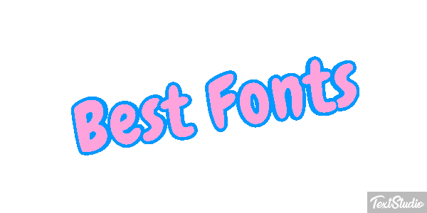 Best Fonts Effet de texte
