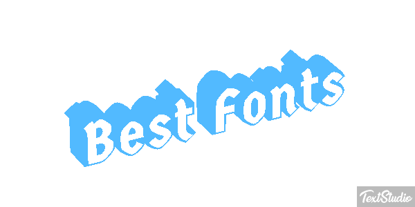 Best Fonts Effet de texte