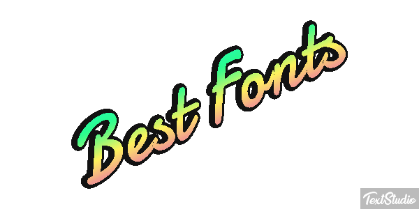 Best Fonts Effet de texte
