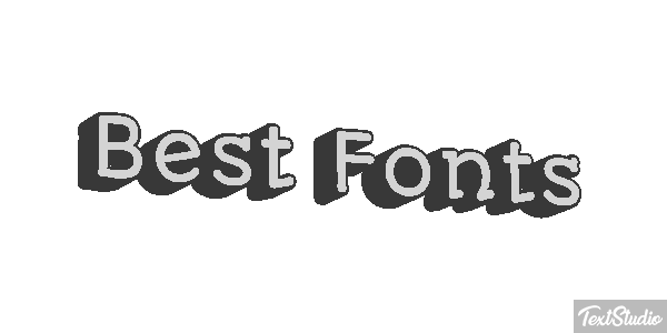 Best Fonts Effet de texte