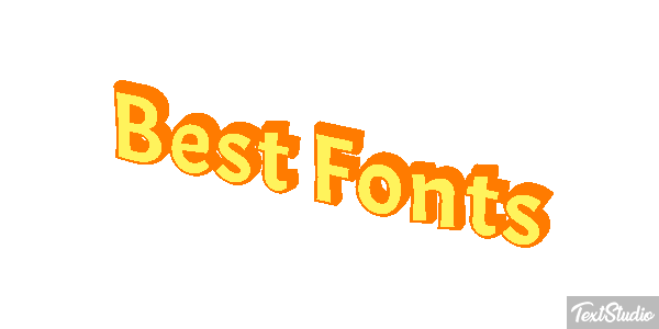 Best Fonts Effet de texte