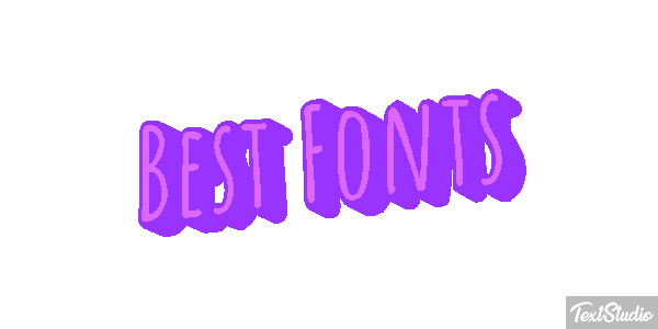 Best Fonts Effet de texte