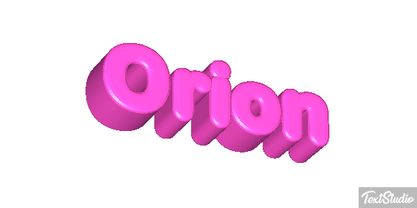 Orion Efekt tekstowy