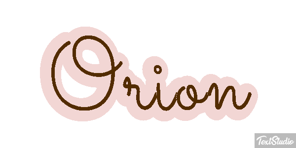 Orion Efekt tekstowy