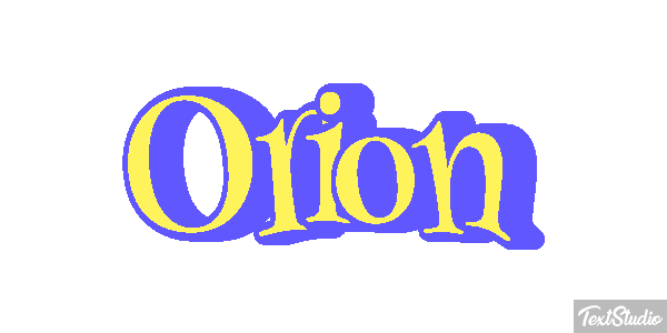 Orion Efekt tekstowy