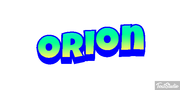 Orion Efekt tekstowy