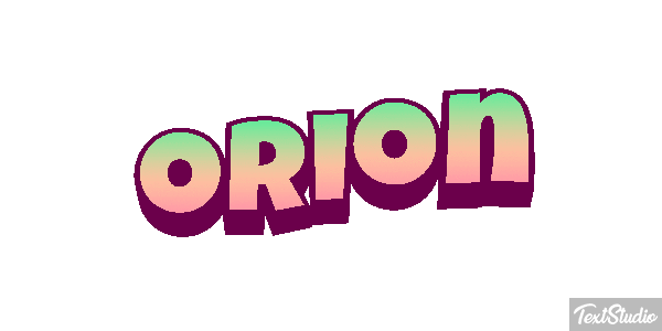 Orion Efekt tekstowy