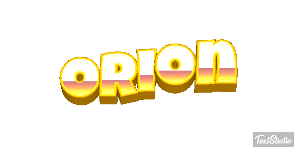 Orion Efekt tekstowy