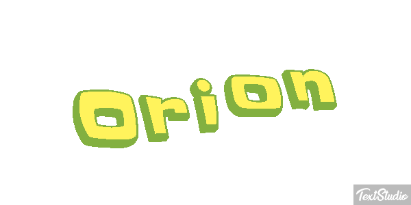 Orion Efekt tekstowy