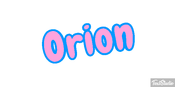Orion Efekt tekstowy