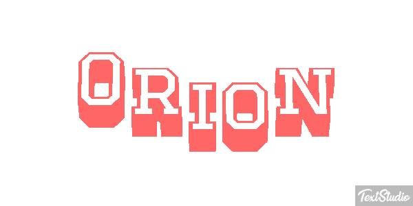 Orion Efekt tekstowy