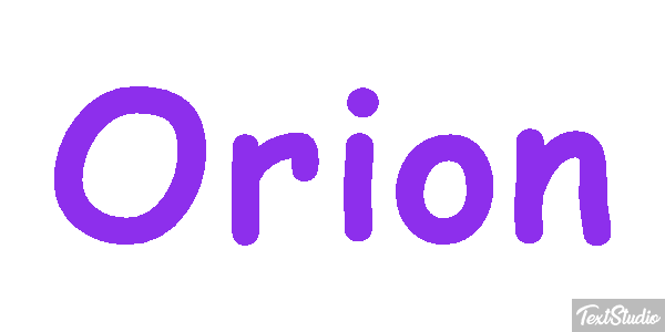 Orion Efekt tekstowy