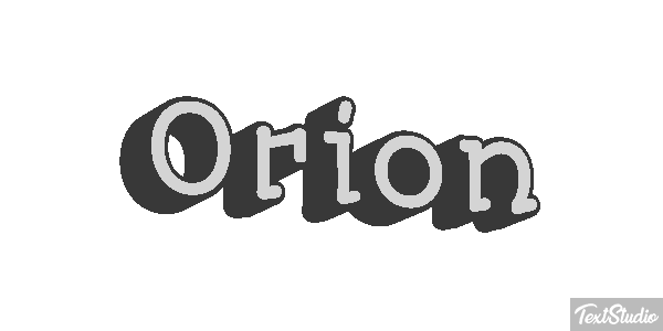 Orion Efekt tekstowy
