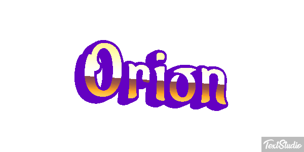Orion Efekt tekstowy