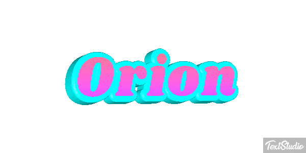Orion Efekt tekstowy