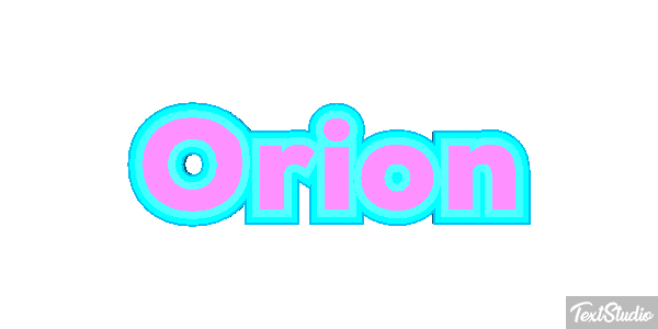 Orion Efekt tekstowy
