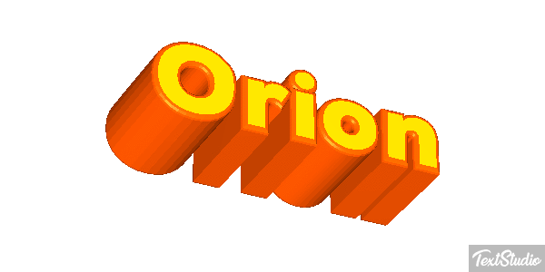 Orion Efekt tekstowy