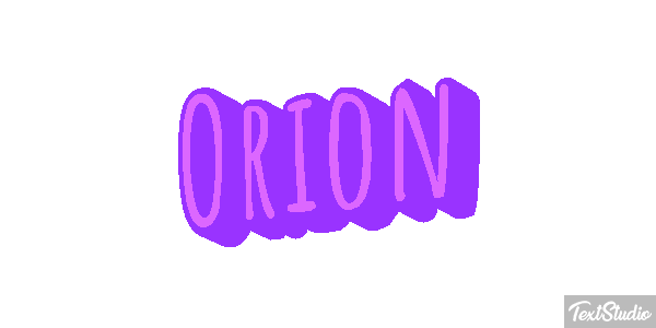Orion Efekt tekstowy