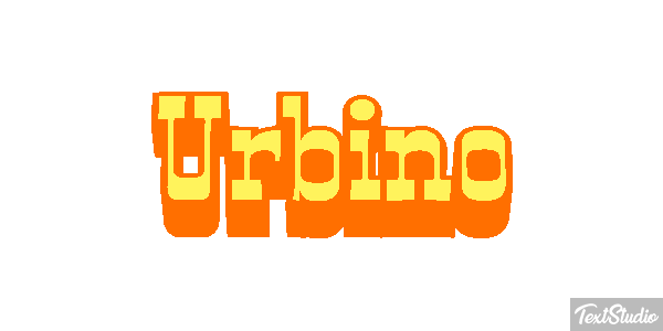 Urbino Efekt tekstowy