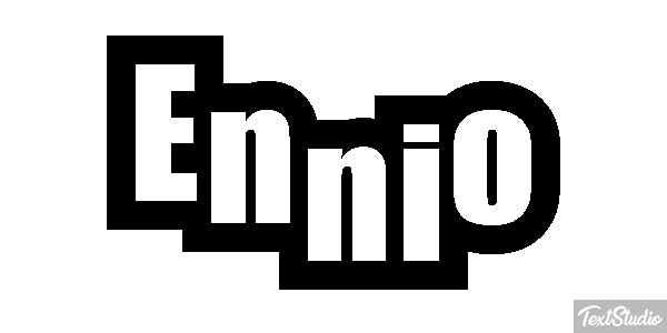 Ennio Effetto testo