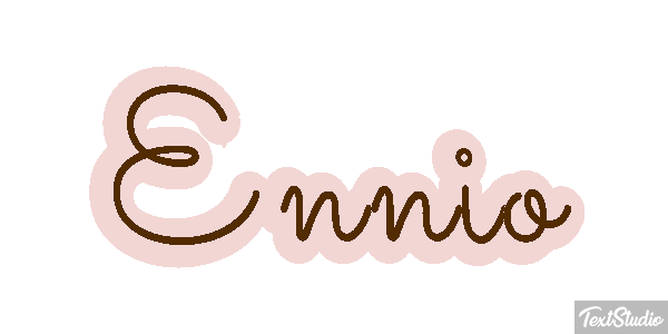 Ennio Effetto testo