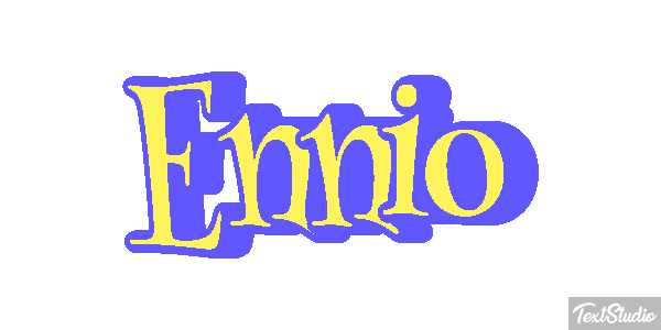 Ennio Effetto testo