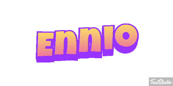 Ennio Effetto testo