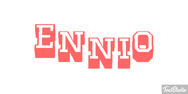 Ennio Effetto testo