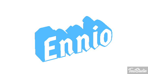Ennio Effetto testo
