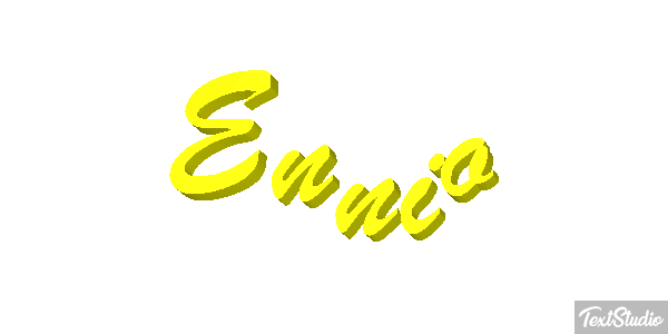 Ennio Effetto testo