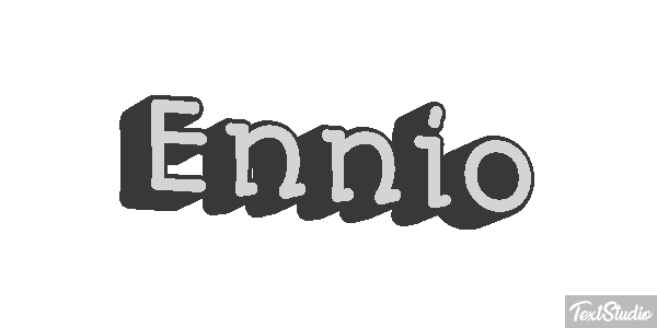 Ennio Effetto testo
