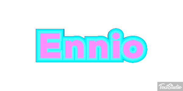 Ennio Effetto testo